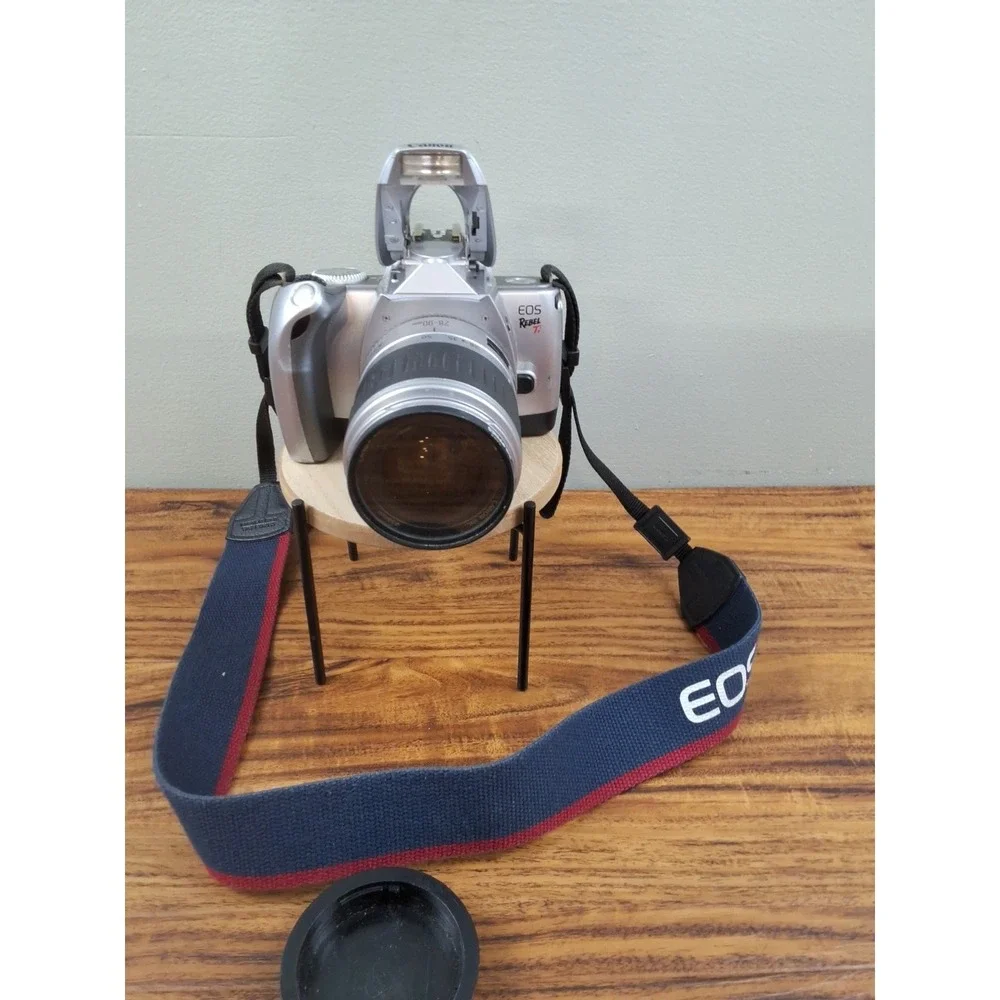 Canon EOS Rebel Ti 35mm SLR w/28-90mm Zoom Lens (No Cap), Shoulder Strap, Tested